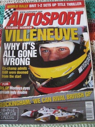Autosport sep 2001 - autosport, villeneuve