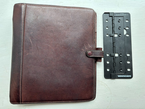 Filofax hamilton brown - hamilton, real