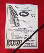 WEBLEY 100 SINGLE BARREL