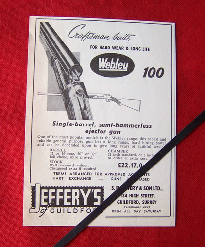 Webley 100 single barrel - single,