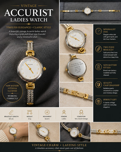 Vintage accurist ladies - vintage,