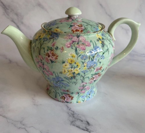Shelley melody chintz teapot - chintz,