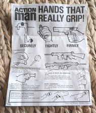 Vintage Action Man Hands That