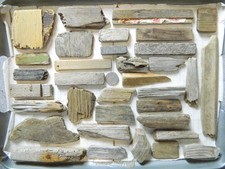 Driftwood Pieces Flat One Side
