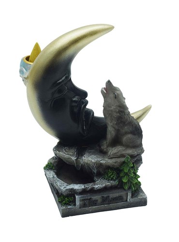 Backflow burner wolf moon - wolf, &