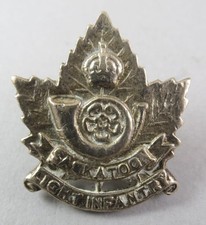 Military K/C Collar Badge