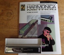 Suzuki Winner Harmonica 24 Holes with Original Box and Harmonica Learning Book