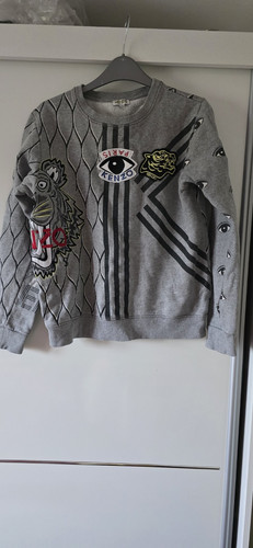 Kenzo boys grey black tiger - kenzo,