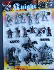 Vintage Knights Set of Plastic