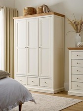 Hanna 3 Door 3 Drawer Wardrobe