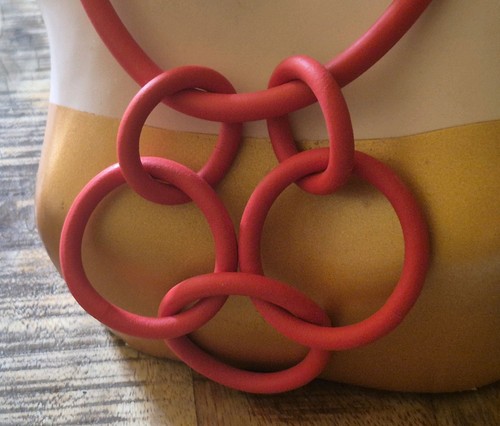 Orange silicone lagenlook - orange,