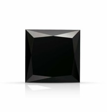Natural black diamond princess - black,