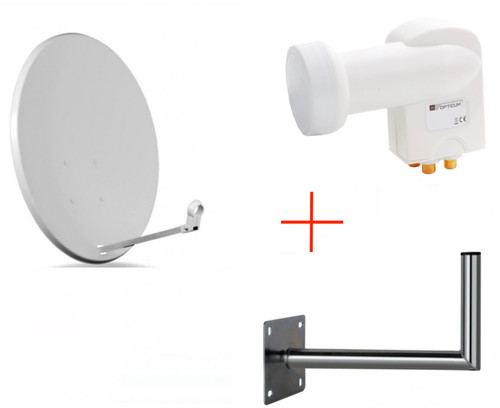 Antenna satellite 80cm lnb - satellite,