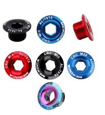 *MEROCA ANODISED CRANK BOLT CHOICE OF M18/M19/M20 IN RED/BLUE/BLACK