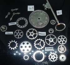 20 STEAMPUNK  METAL CHARMS