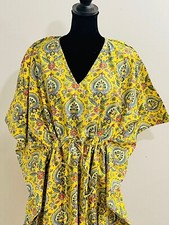Indian Yellow Floral Print