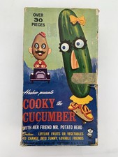 Mr Potato Head and Cooky Cucumber For Parts /pieces USA made. AS-IS