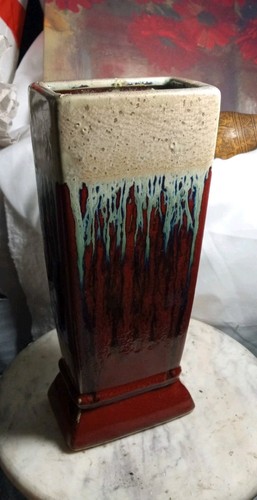 Vintage ceramic rectangular - a,