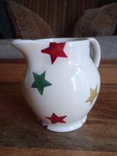Emma Bridgewater Christmas Star jug - half pint. New without tags