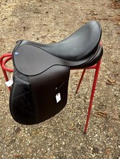 17.5” Frank Baines Zenitile Balance GP Saddle - Brown - M/W Gullet 5” D-D 11”