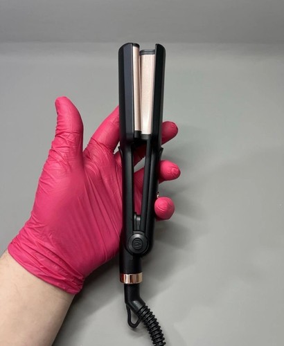 Hair crimper double barrel - crimper,