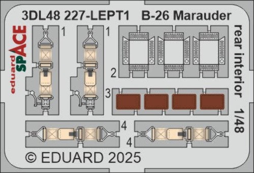 Eduard 3dl48227 martin - eduard, 1:48