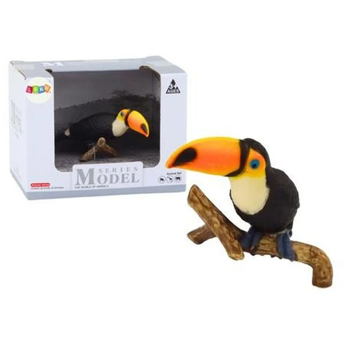 Blue macaw figure - blue, figurine