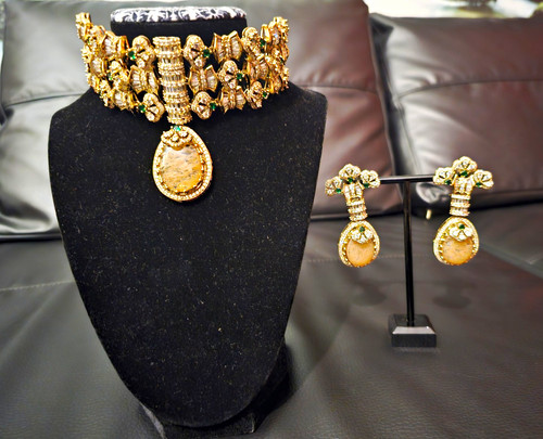 Indian bridal jewellery set - jewellery,