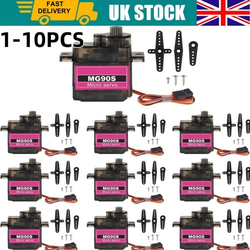 10pcs mg90s metal gear - 1-10pcs,