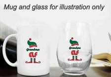 Elf Family Vinyl Decal Wine