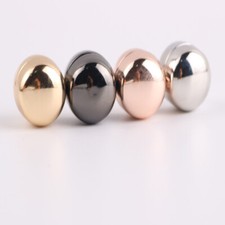 New Strong Magnetic Pin Brooch For Hijab Scarf Headscarf Shawl Round Gold Black