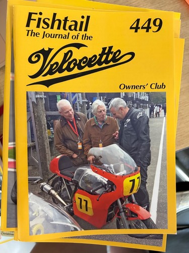 Fishtail velocette owners club - fishtail,