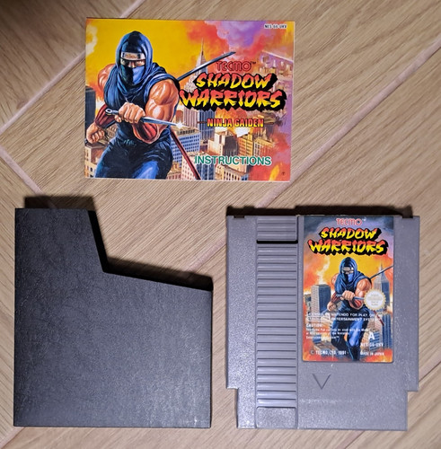 Nintendo nes shadow warriors - nintendo,