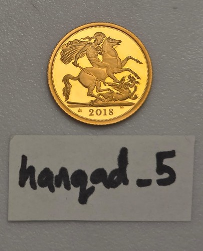 2018 gold proof half - half, sovereign