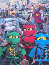 Lego Ninjago 100% Cotton -