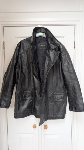Genuine leather reefer - genuine, jacket