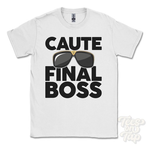 Caute final boss - final, t-shirt