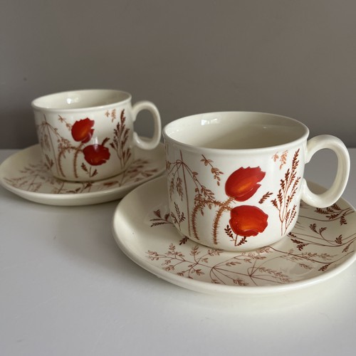 Vintage meakin poppy tea - vintage, j&g