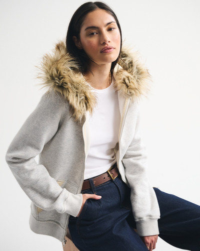 Abercrombie fitch faux - abercrombie, &