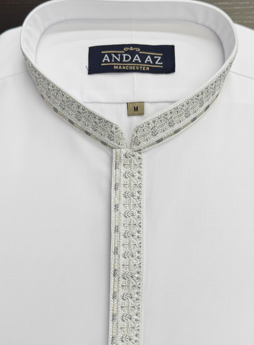 Men shalwar kameez white - shalwar,