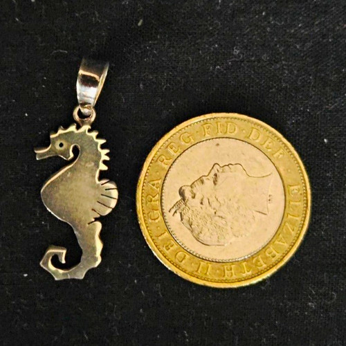 925 sterling silver seahorse - 925,