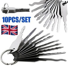 10Pcs/set Durable Jiggler Keys