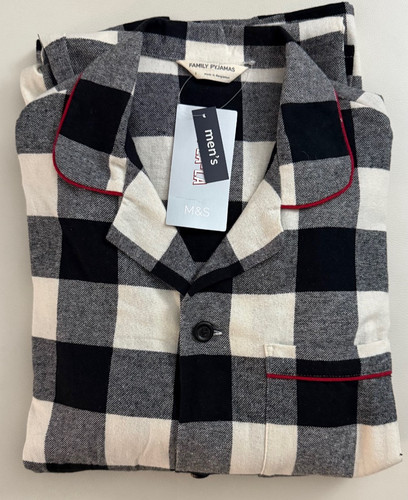 Bnwt mens gents black - m&s,