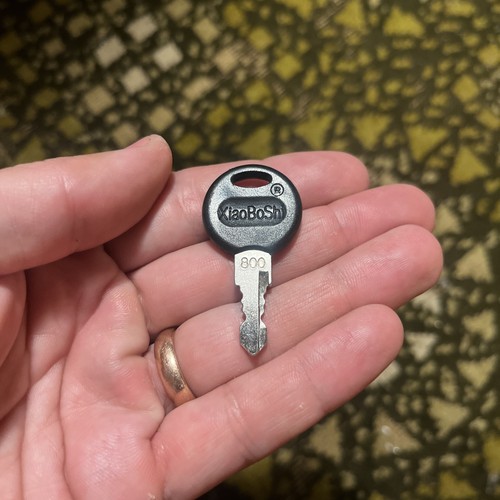 Vintage tubular key coded - vintage,