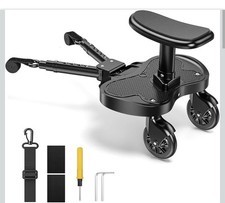Universal Buggy Board With SeatFor Stroller Buggy Pram