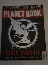 Planet Rock Magazine Issue 3 September 2017 Black Sabbath