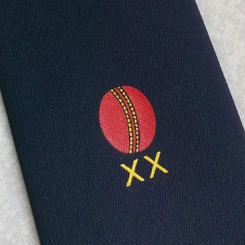 Cricket tie mens necktie - cricket,