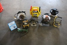 Powertools assorted working and not Circular saw sander router grinder polisher