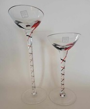 Stunning Pair of Vintage Tipperary Crystal Glassware Ireland Candlesticks