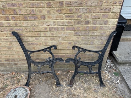 Vintage cast iron - iron, ornate
